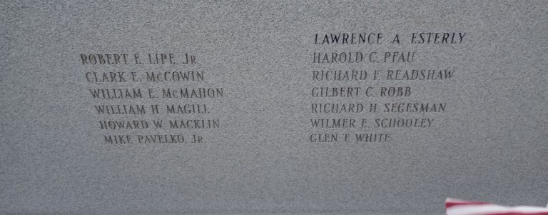 COLUMBIANA CEMETERY WAR VETERANS MEMORIAL RIGHT STONE