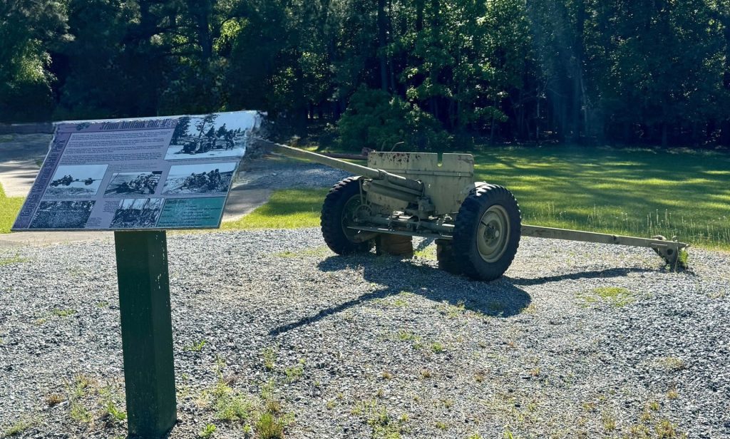 CORDELE 37MM ANTITANK GUN M3 MEMORIAL