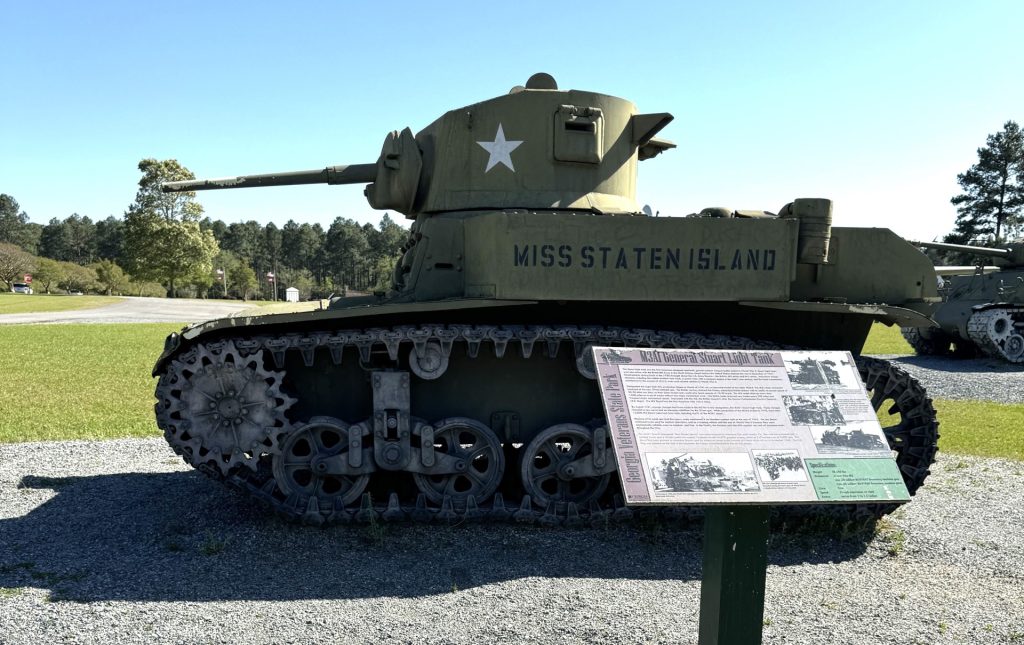 CORDELE M3A1 GENERAL STUART LIGHT TANK MEMORIAL