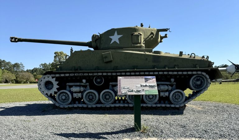 CORDELE M4A2E8 SHERMAN MEDIUM TANK MEMORIAL