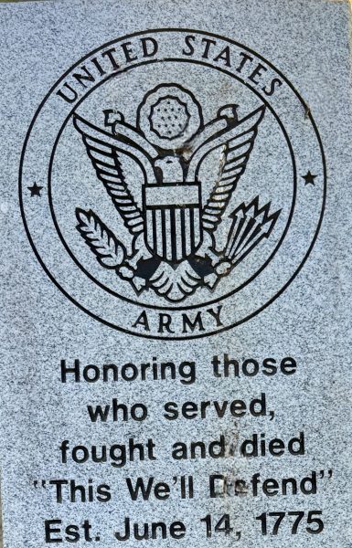 DALTON UNITED STATES ARMY MEMORIAL CLOSE-UP