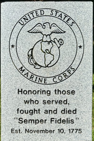 DALTON UNITED STATES MARINE CORPS WAR MEMORIAL CLOSE-UP