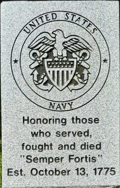 DALTON UNITED STATES NAVY WAR MEMORIAL CLOSE-UP