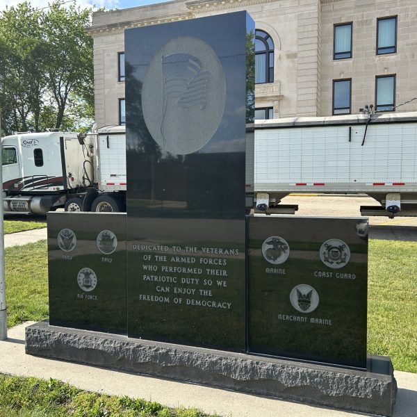 DEUEL COUNTY VETERANS MEMORIAL FRONT