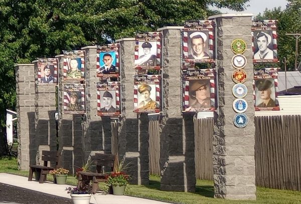 DUNKIRK FIELD OF HONORS WAR MEMORIAL RIGHT BANNER