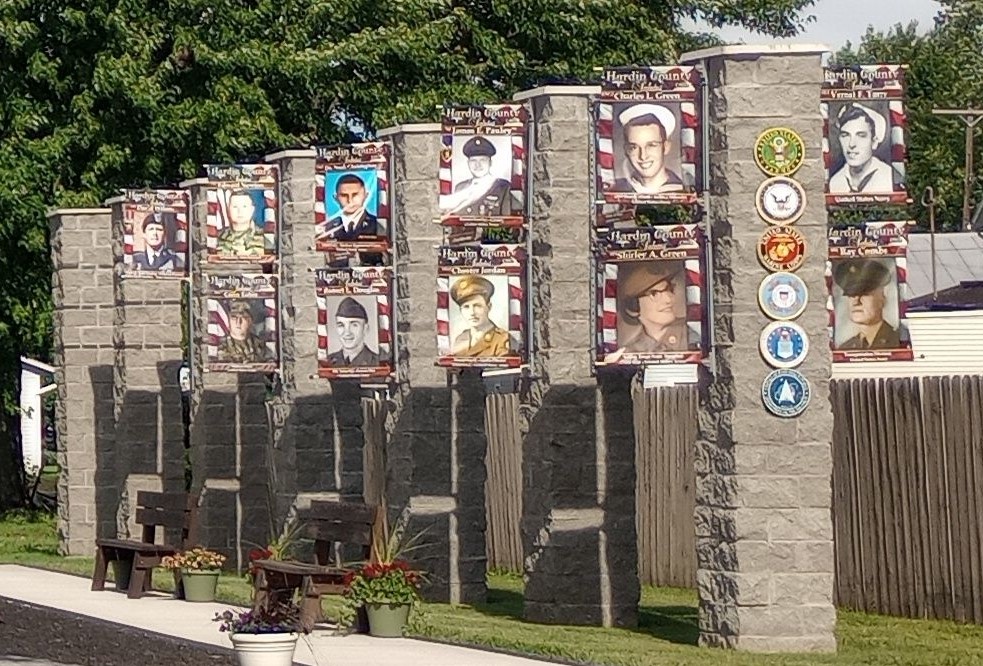 DUNKIRK FIELD OF HONORS WAR MEMORIAL RIGHT BANNER