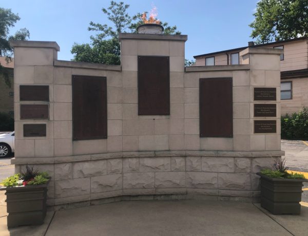 EVERGREEN PARK WAR VETERANS MEMORIAL