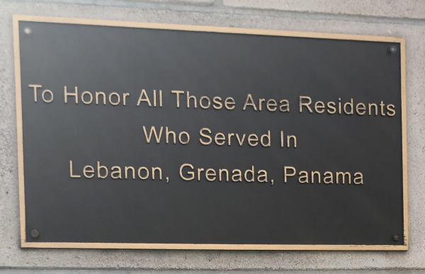 EVERGREEN PARK WAR VETERANS MEMORIAL PLAQUE G