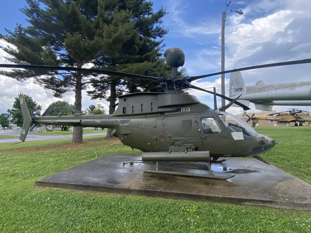 FORT CAMPBELL BELL OH-58D KIOWA WARRIOR MEMORIAL