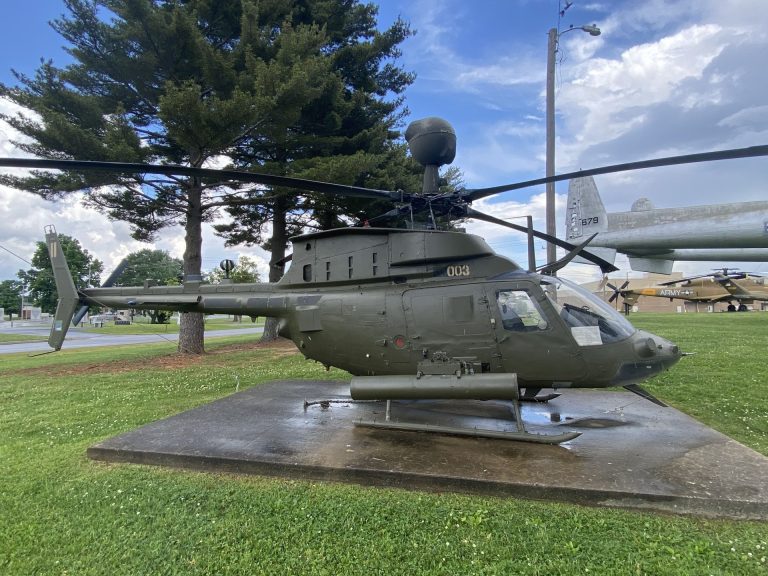 FORT CAMPBELL BELL OH-58D KIOWA WARRIOR MEMORIAL