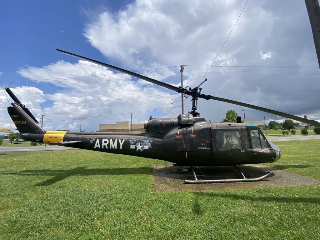FORT CAMPBELL BELL UH-1B IROQUOIS WAR MEMORIAL