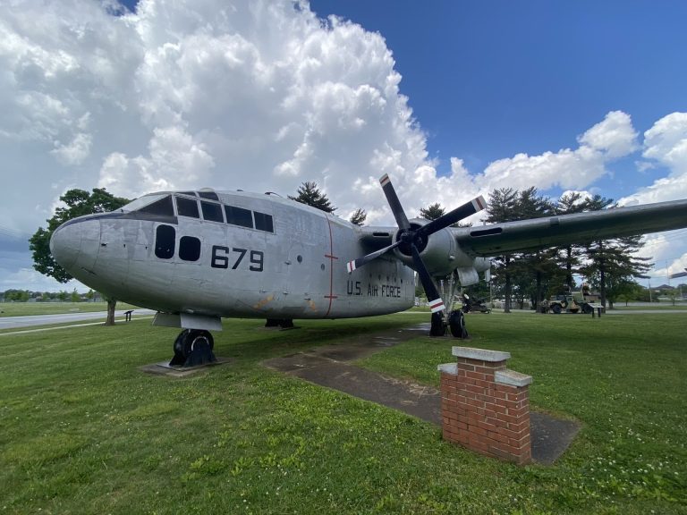 FORT CAMPBELL C-119 FLYING BOXCAR MEMORIAL AIRCRAFT