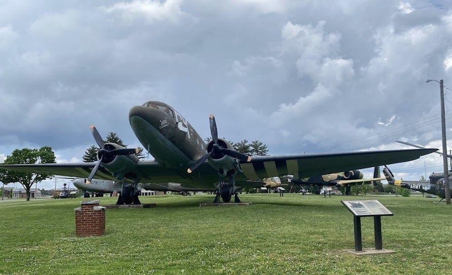 FORT CAMPBELL DOUGLAS C-47 SKYTRAIN MEMORIAL AIRCRAFT