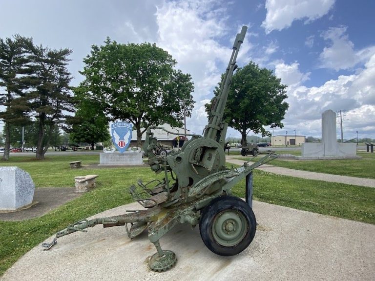FORT CAMPBELL ENEMY AIR DEFENSE WAR MEMORIAL GUN C