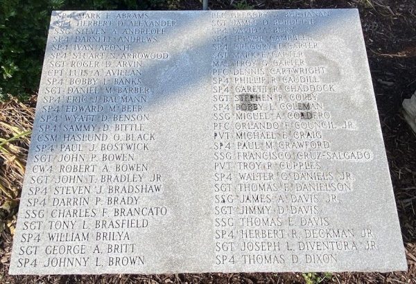 FORT CAMPBELL MEMORIAL PARK STONE B