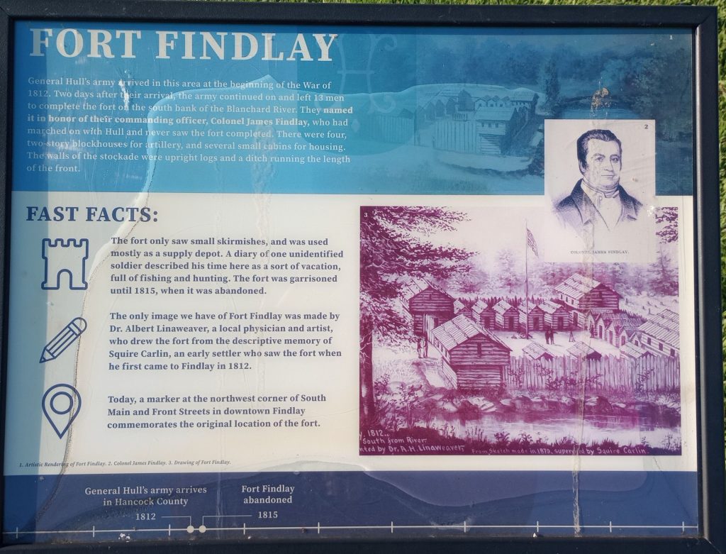 FORT FINDLAY WAR MEMORIAL PANEL