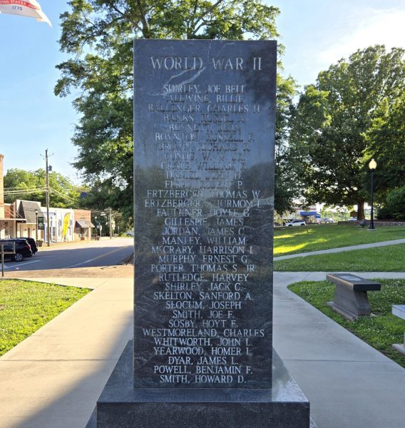 FRANKLIN COUNTY WAR VETERANS MEMORIAL SIDE B
