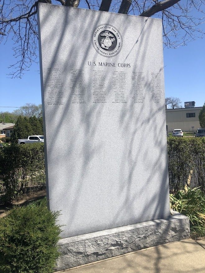 FRANKLIN PARK VETERANS MEMORIAL STONE D