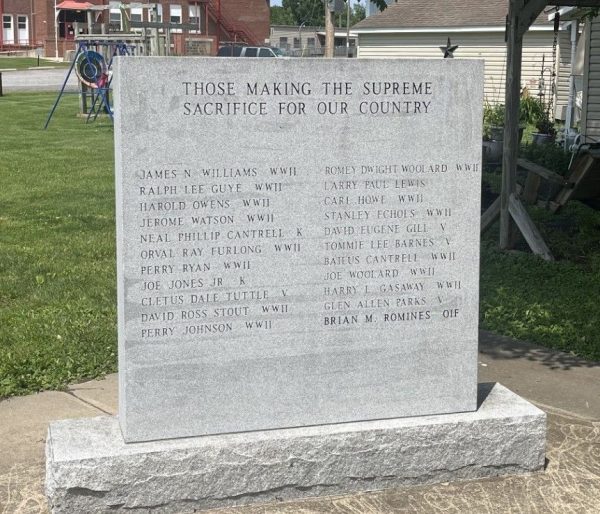 GALATIA HISTORICAL SOCIETY WAR MEMORIAL STONE C