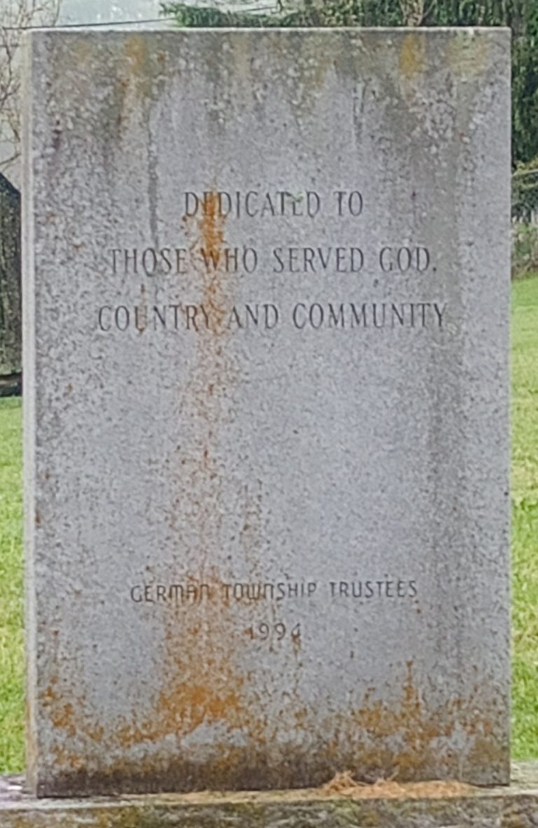 GERMAN TOWNSHIP VETERANS MEMORIAL