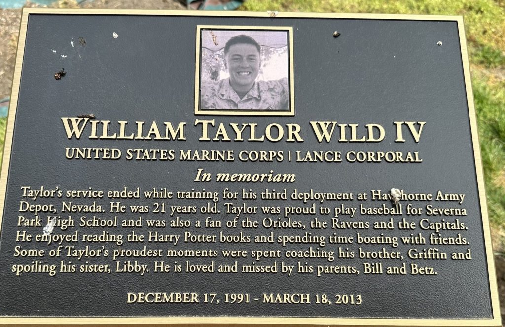 GOLD STAR FAMILY MEMORIAL GAZEBO PLAQUE D