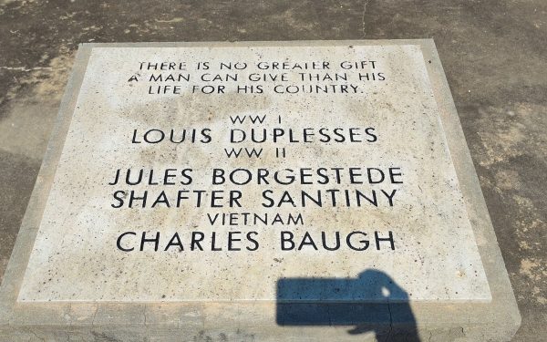 GRAND ISLE ULTIMATE SACRIFICE WAR MEMORIAL