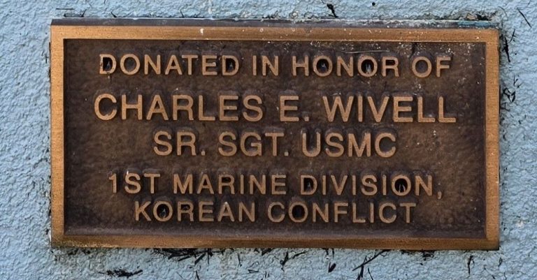 HAGERSTOWN VETERANS MEMORIAL WALL PLAQUE B