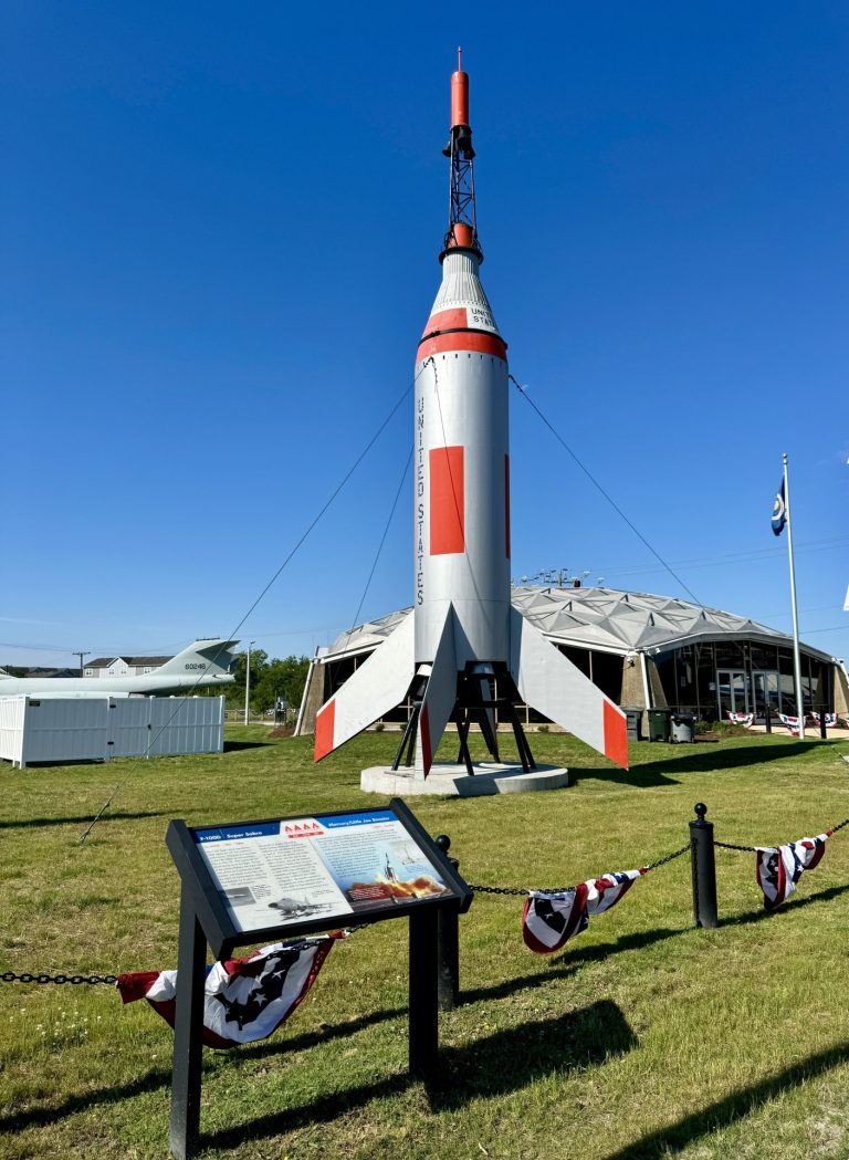 HAMPTON MERCURY/LITTLE JOE BOOSTER MEMORIAL MISSILE