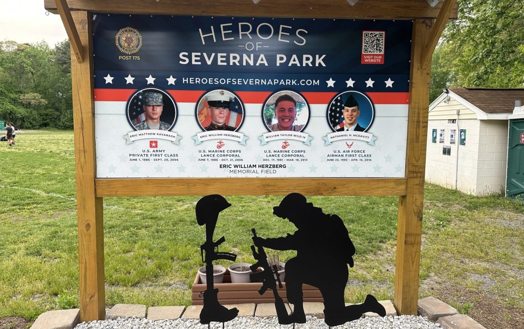 HEROES OF SEVERNA PARK MEMORIAL