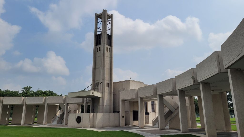 HOUSTON NATIONAL CEMETERY AMVETS CARILLON WAR MEMORIAL