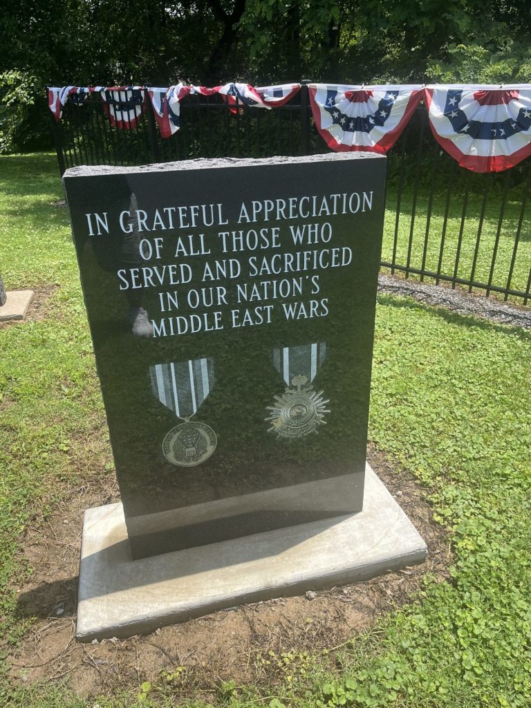 IN GRATEFUL APPRECIATION WAR VETERANS MEMORIAL