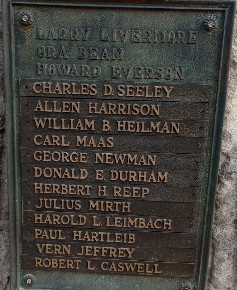 IN MEMORY OF THE SOLDIERS FRM BRIGHTON TOWNSHIP MEMORIAL PLAQUE A