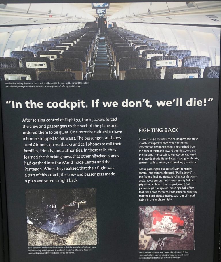 “IN THE COCKPIT, IF WE DON’T WE’LL DIE” MEMORIAL MARKER