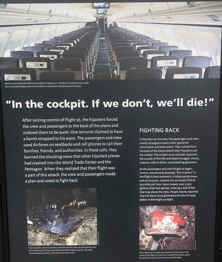“IN THE COCKPIT, IF WE DON’T WE’LL DIE” MEMORIAL MARKER