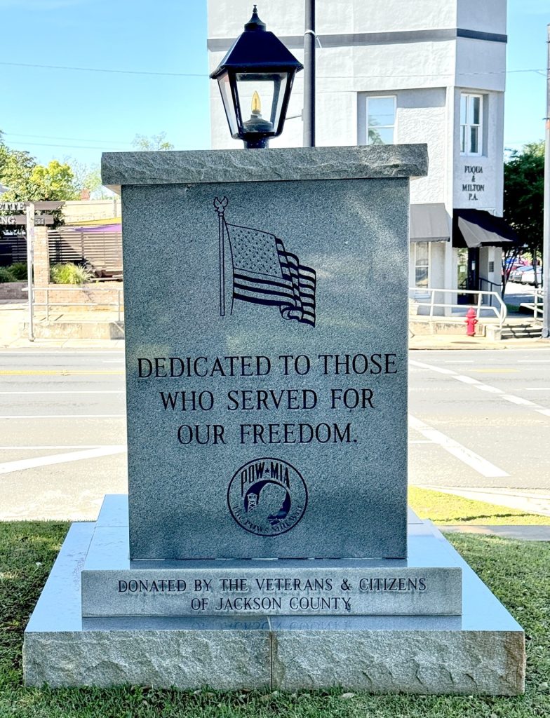 JACKSON COUNTY VETERANS MEMORIAL SIDE A