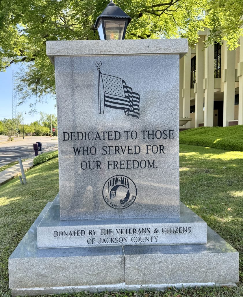 JACKSON COUNTY VETERANS MEMORIAL SIDE D