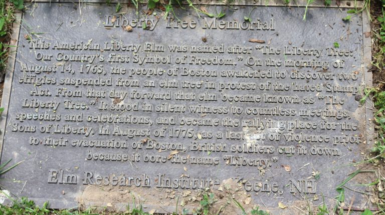 KOKOMO LIBERTY TREE MEMORIAL PLAQUE