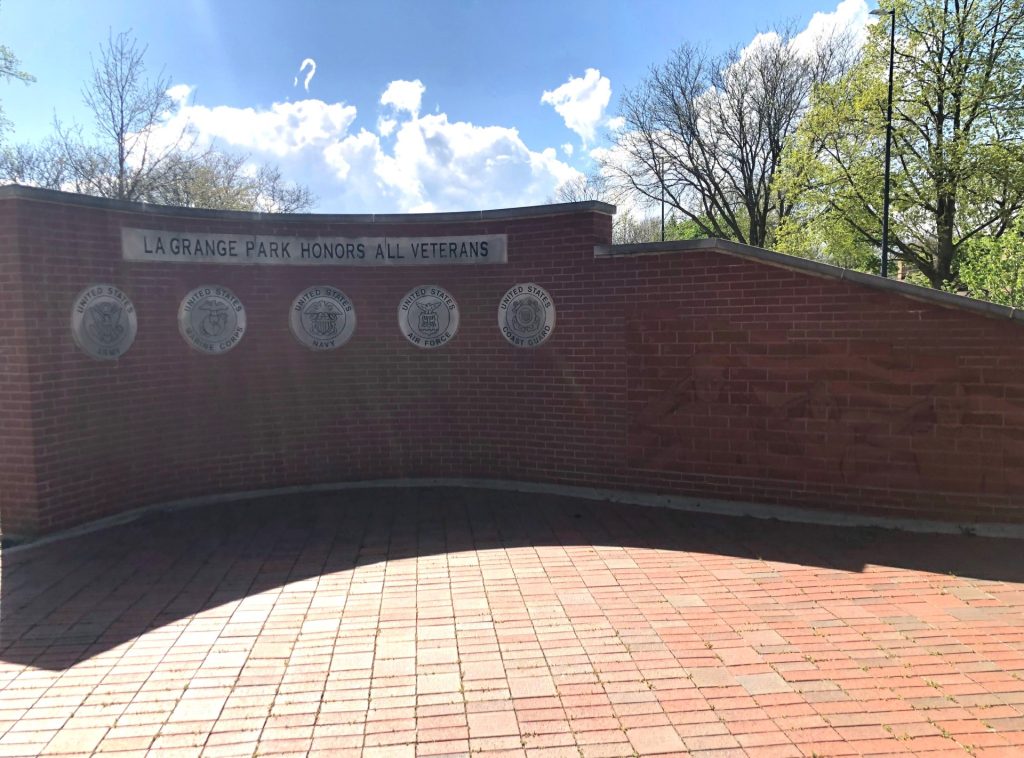 LA GRANGE PARK HONORS ALL VETERANS MEMORIAL WALL