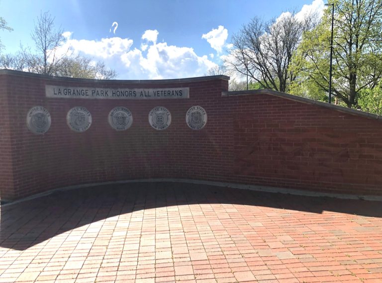 LA GRANGE PARK HONORS ALL VETERANS MEMORIAL WALL