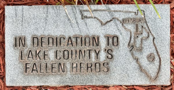 LAKE COUNTY’S FALLEN HEROES WAR MEMORIAL STONE