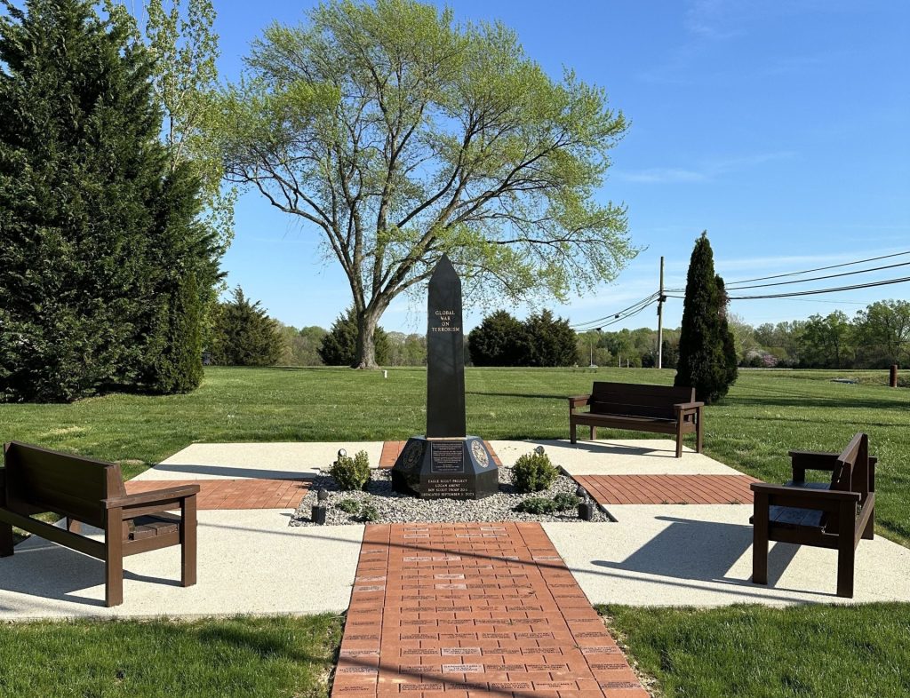 LOGAN AMENT SCOUT TROOP 204 GLOBAL WAR ON TERRORISM MEMORIAL