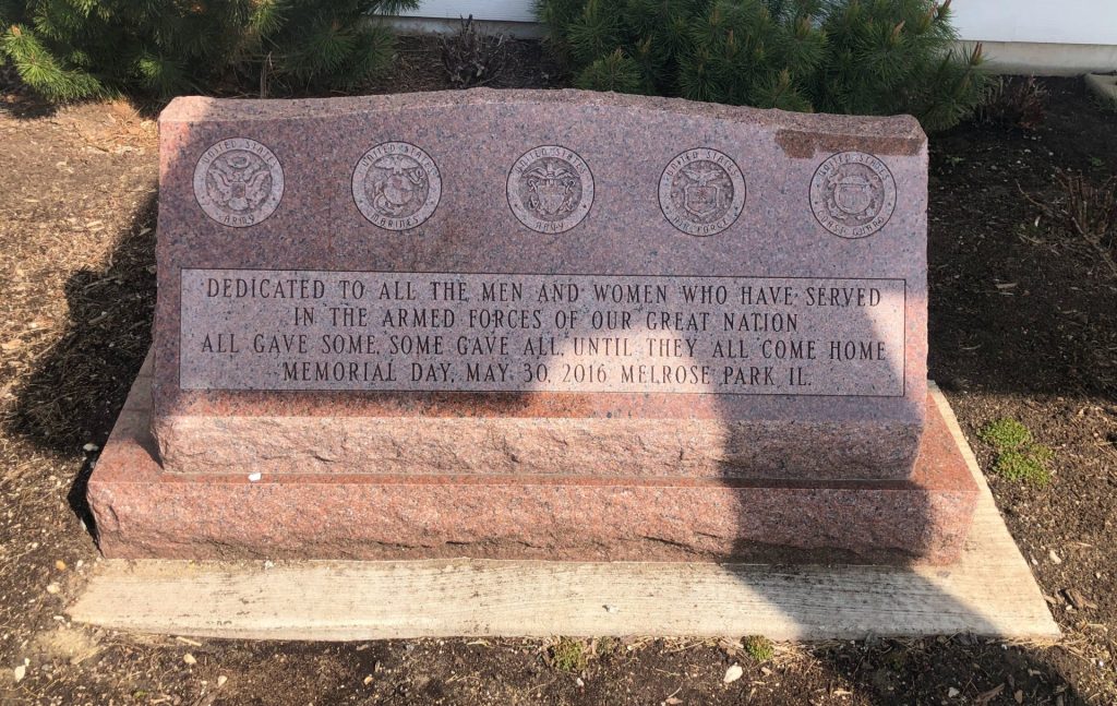 MELROSE PARK VETERANS MEMORIAL