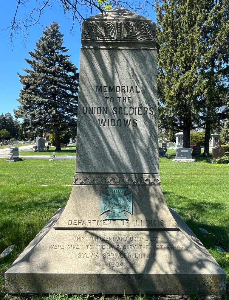 MEMORIAL TO THE UNION SOLDIER’S WIDOWS