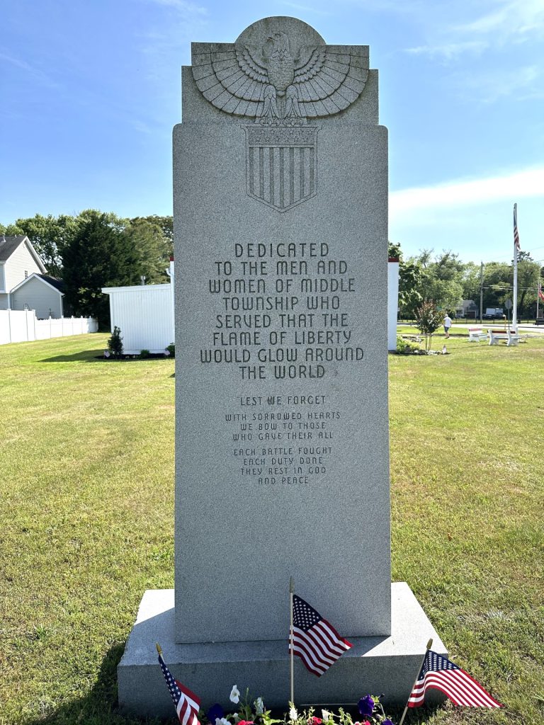 MIDDLE TOWNSHIP VETERANS MEMORIAL