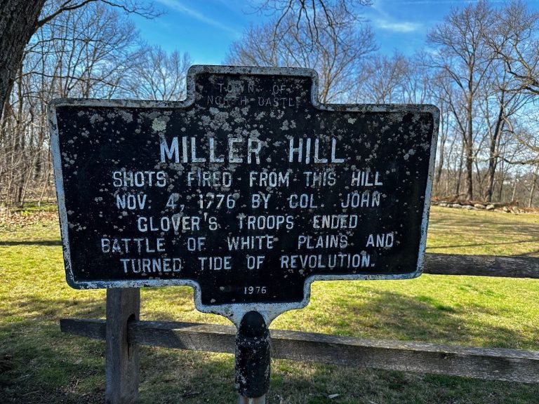 MILLER HILL REVOLUTIONARY WAR MEMORIAL MARKER