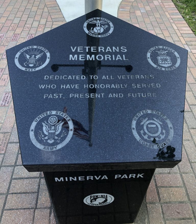 MINERVA PARK VETERANS MEMORIALO