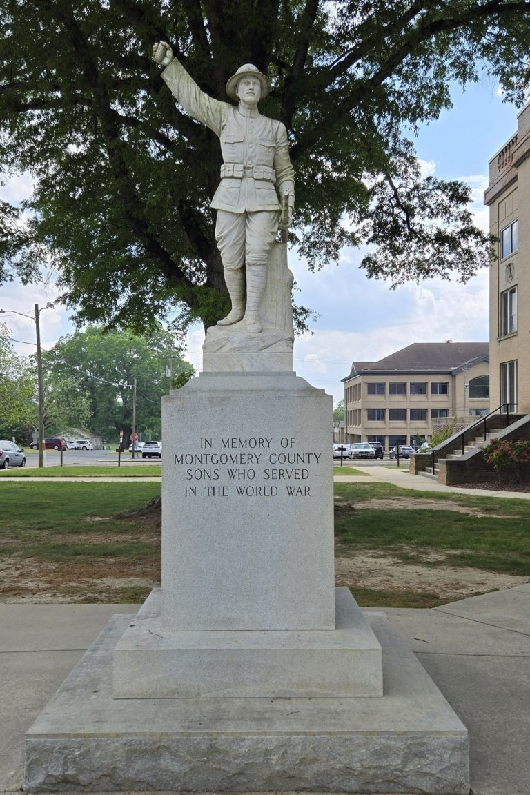 MONTGOMERY COUNTY WORLD WAR MEMORIAL STATUE