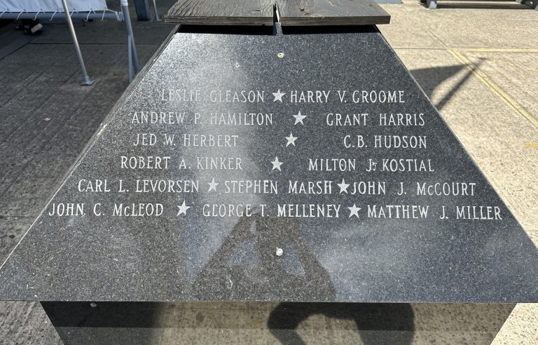 NAVAL AIR STATION WILDWOOD WORLD WAR II MEMORIAL SIDE C