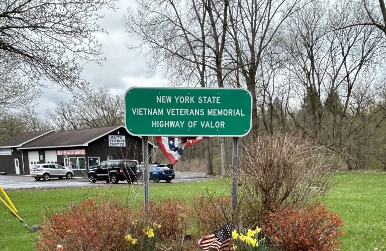 NEW YORK STATE VIETNAM VETERANS MEMORIAL HIGHWAY OF VALOR GROTON