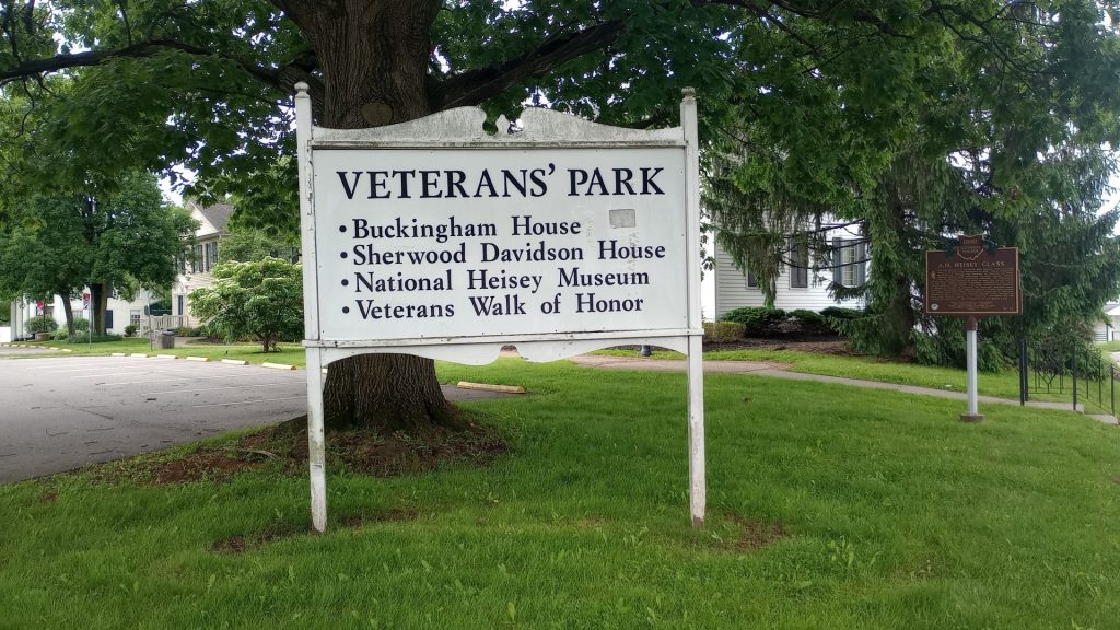 NEWARK VETERAN’S PARK MEMORIAL MARKER